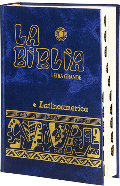 La Biblia Latinoamérica Edición Pastoral Letra Grande con Índices | Tapa Dura | Español