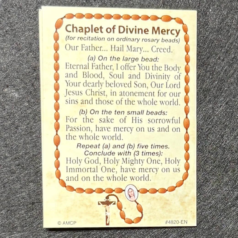 Pocket Daily Prayers Prayer Card Pamphlet 