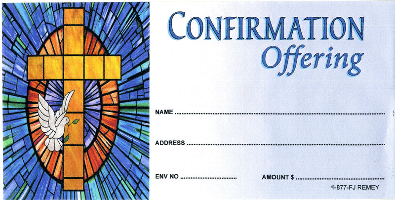 #399C - Confirmation Envelopes | Full Color Catholic Church Envelopes