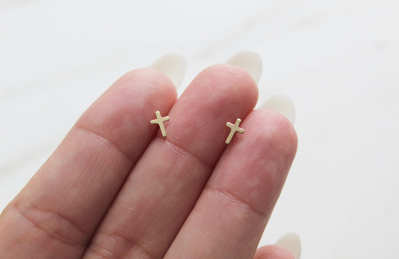 Cross Studs