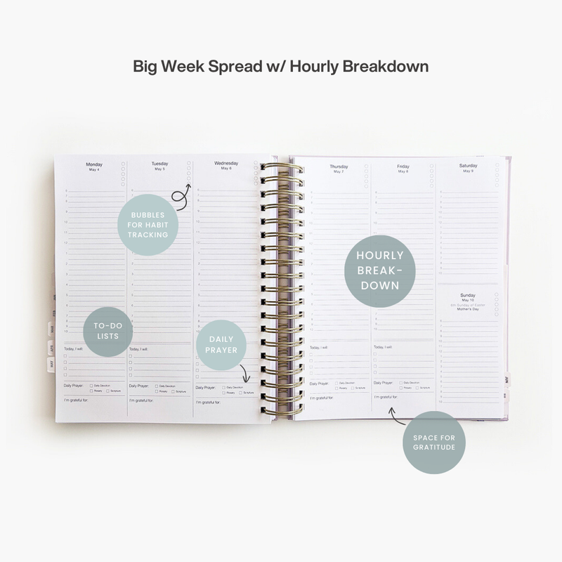 Catholic Liturgical Academic Planner // Big Layout