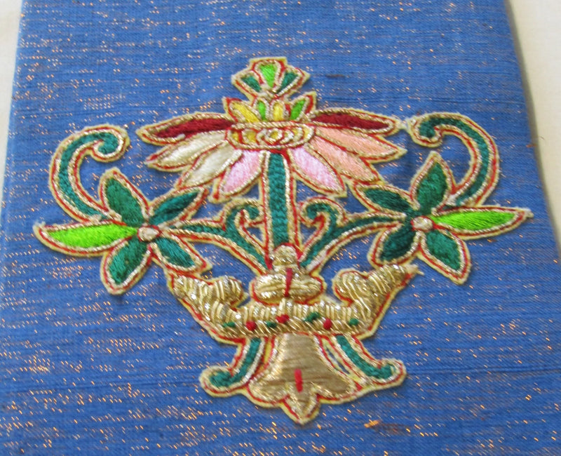 420BM- Hand Embroidered Marian Stole