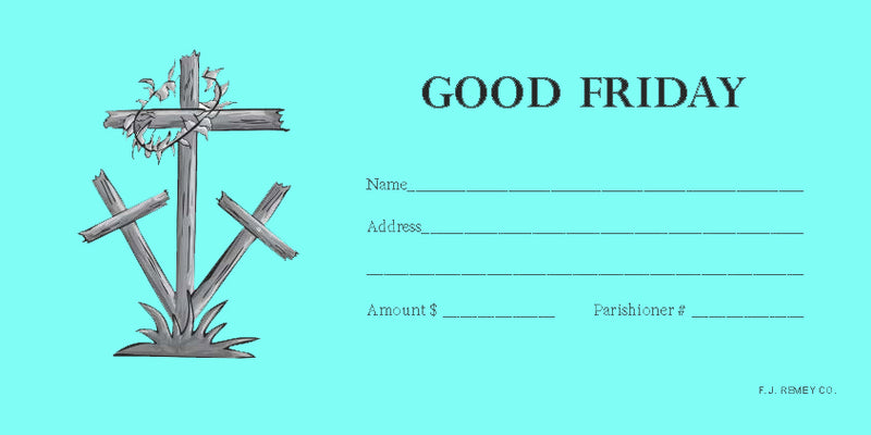 #472 - Good Friday Envelopes | Catholic Church Stock Envelopes