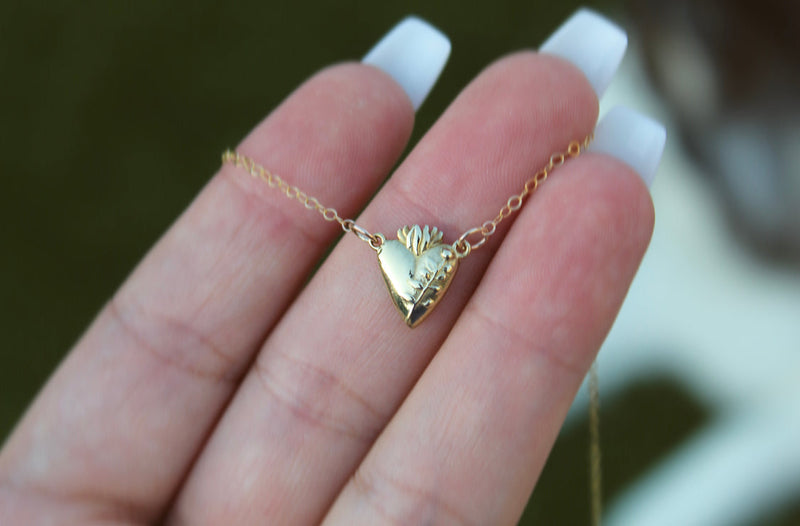 Chaste Heart Of St. Joseph Necklace