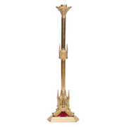 48" Traditional Gothic Style Paschal Candlestick Traditional 48" Gothic Style Paschal Candlestick.