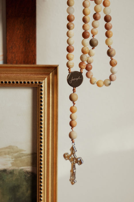 St. Joseph Rosary by Blessed Is She