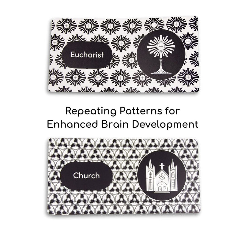 Baby's 1st Catholic Book: A High Contrast Board Book