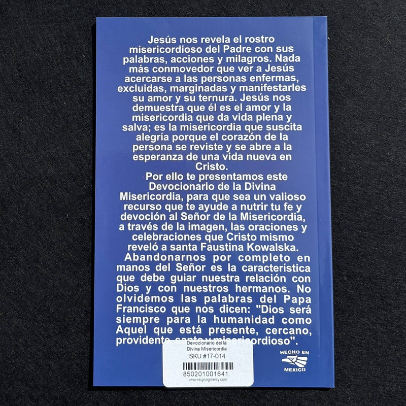Devocion a la Divina Misericordia Softcover Book