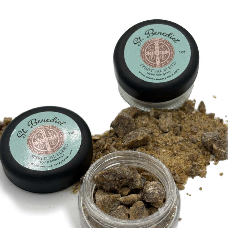 Incense - St. Benedict HYPOALLERGENIC Blend    1 oz