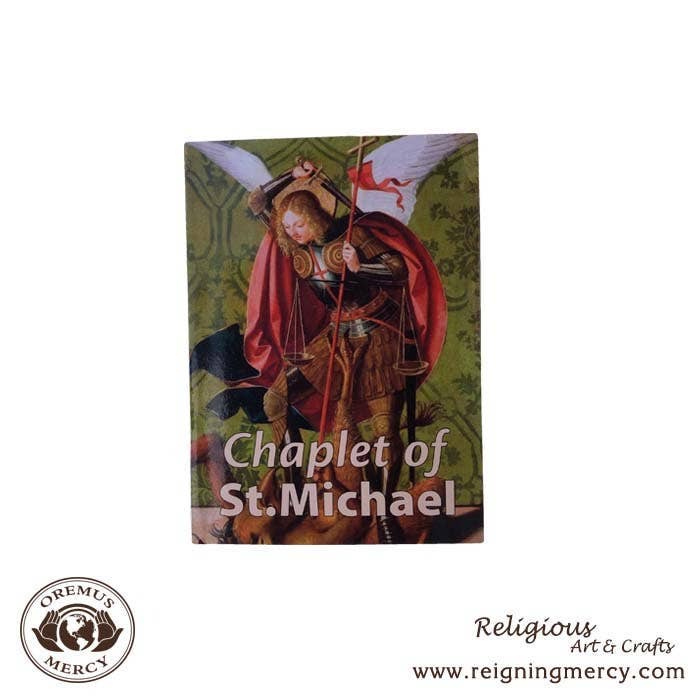 Chaplet of St. Michael Prayer Card Pamphlet