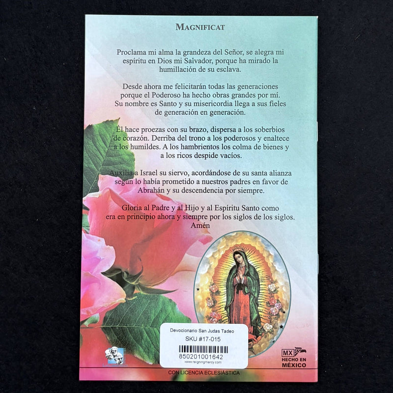 Devocionario a San Judas Tadeo Softcover Book