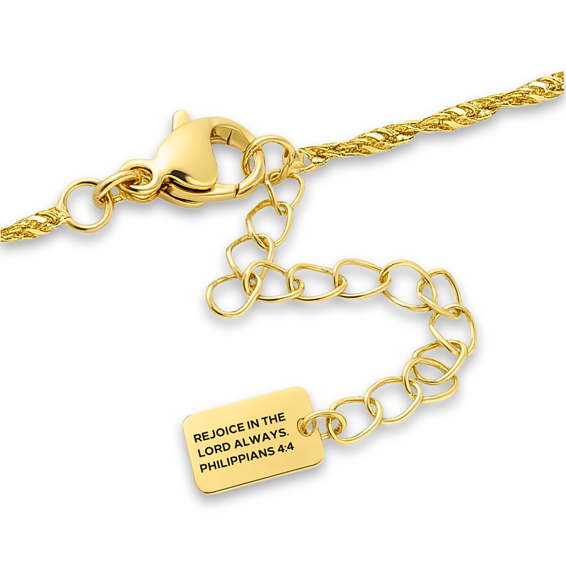 Key to the Kingdom Necklace (Matt. 16:19) in Gold and Silver