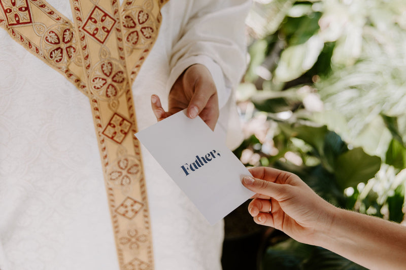 Priest Prayer Cards