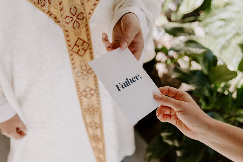 Priest Prayer Cards