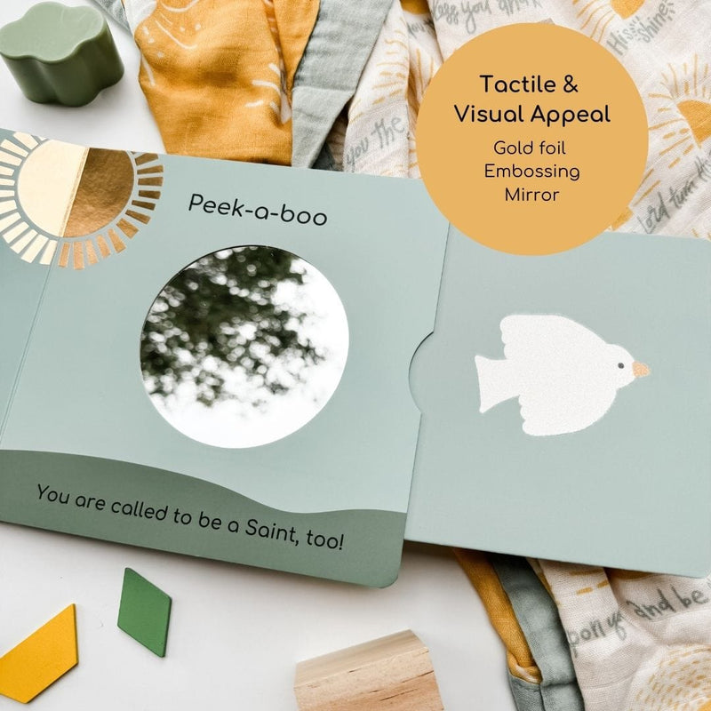 Peek-a-boo Saints Catholic Board Book