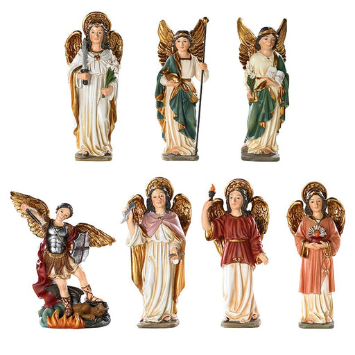5" Archangel Statue - Set of 7