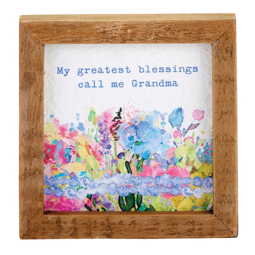 5" Square Frame - Call Me Grandma