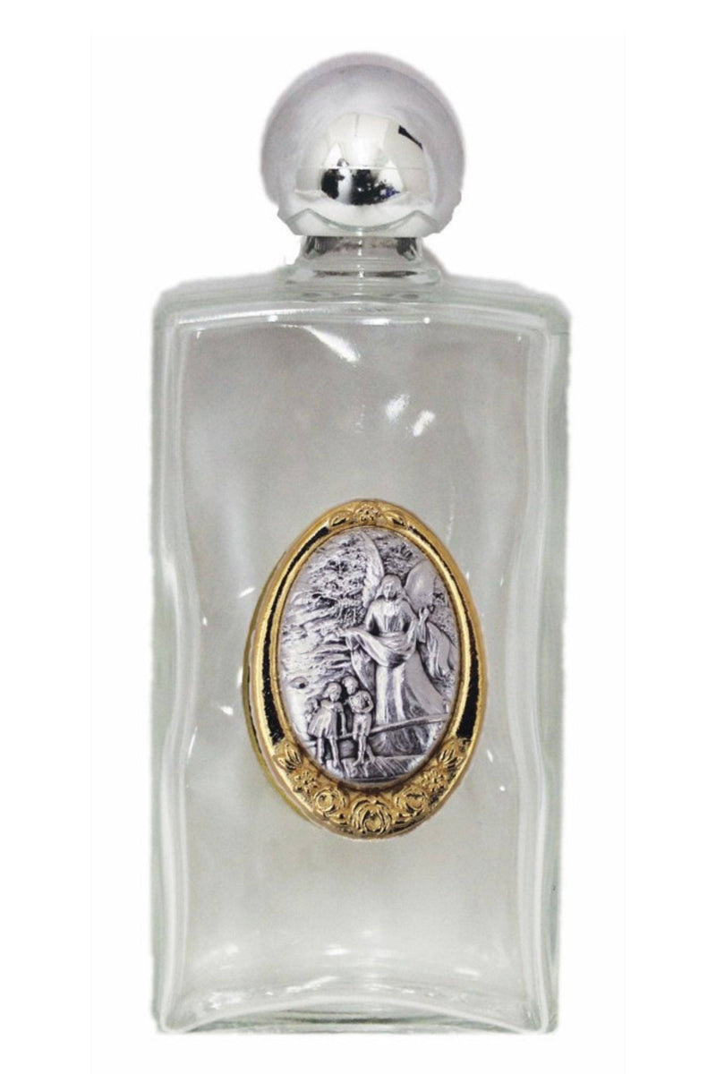Guardian Angel Large Holy Water Bottle 2x5"