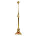 60" Polished Brass Paschal Candlestick