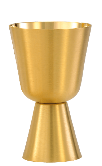 11 oz Gold-Plated Satin Communion Cup | 612G