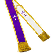 62" Pure Silk Reversible Confessional/Visitation Stole