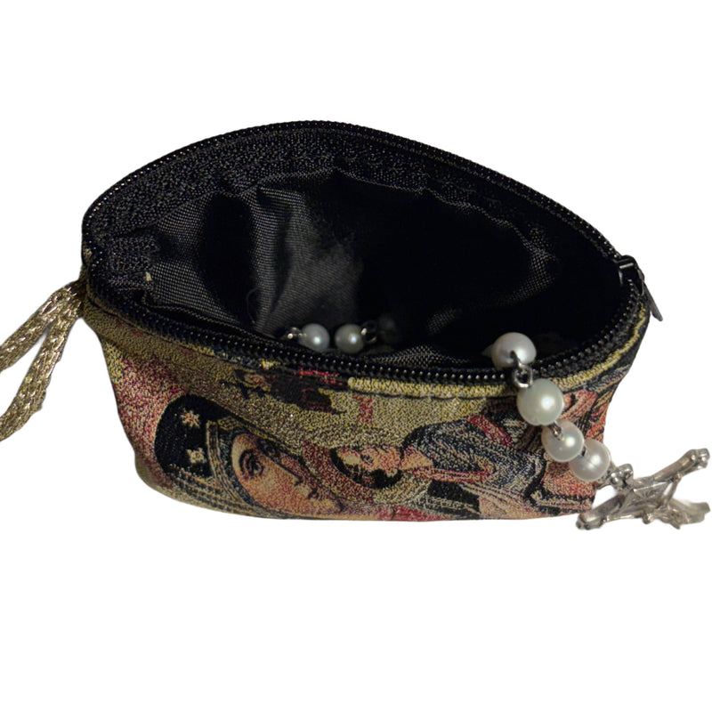 Rosary Pouch - Our Lady of Perpetual Help 3″ x 4″