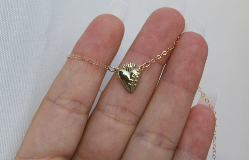 Chaste Heart Of St. Joseph Necklace