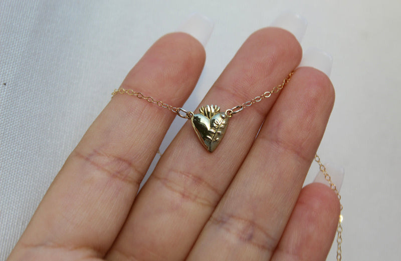 Chaste Heart Of St. Joseph Necklace