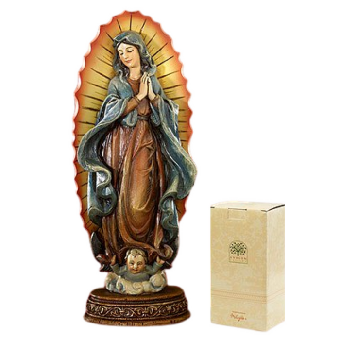 6" Our Lady of Guadalupe Statue