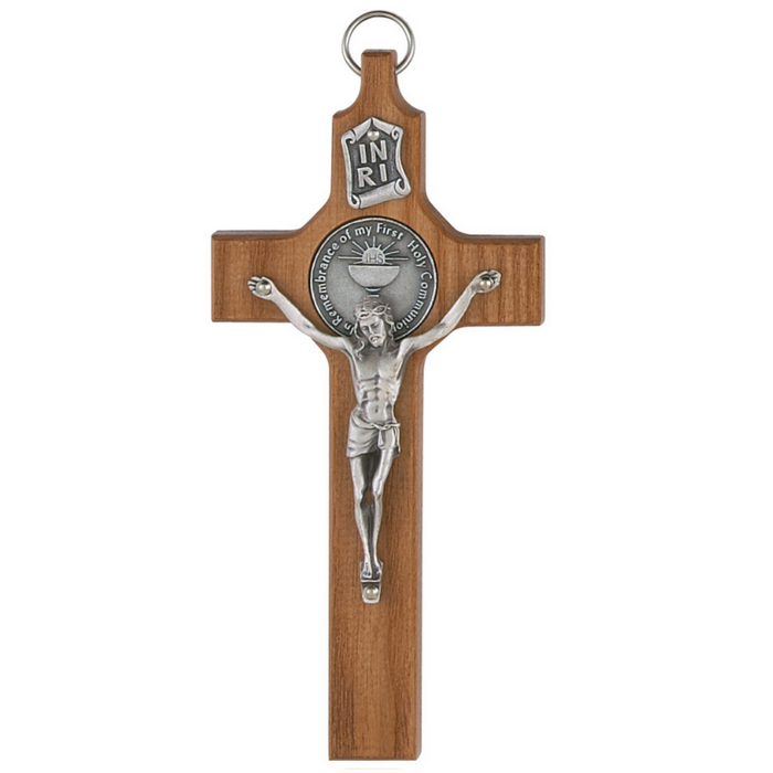 6" Walnut Communion Cruc6" Walnut Communion Crucifix - BEST SELLERifix - BEST SELLER