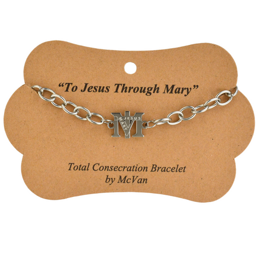 7.5" L Total Consecration to Mary Bracelet Catholic Gifts Catholic Presents Marian Devotion Mary Collection