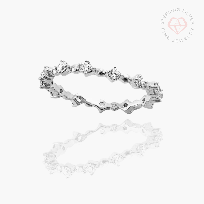 Galilee's Night Ring - Gold Vermeil, Sterling Silver & Rose Gold