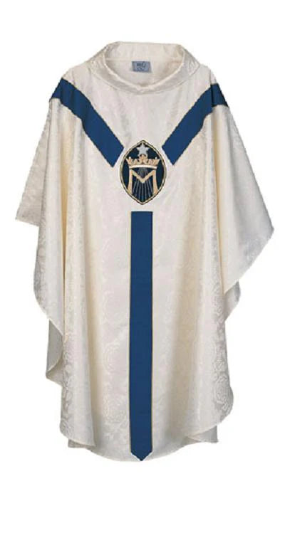 7AM/TR Marian Chasuble in Tudor Rose