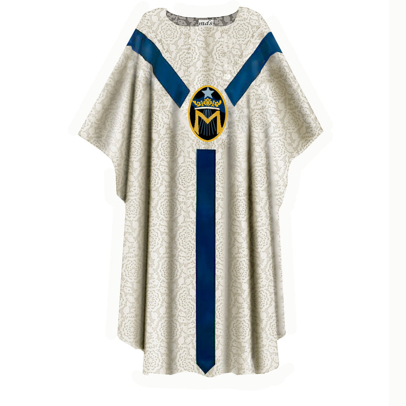 7AM/TR Marian Chasuble in Tudor Rose
