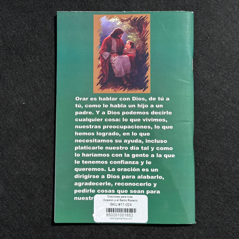 Oraciones para Toda Ocasión y El Santo Rosario Book