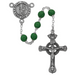 7mm Green Beads St. Patrick Rosary