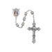 7mm Our Lady of Grace Double Capped Crystal Rosary