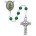 7mm St. Patrick Green Rosary