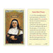 Laminated Holy Card St. Rita - 25 Pcs. Per Package