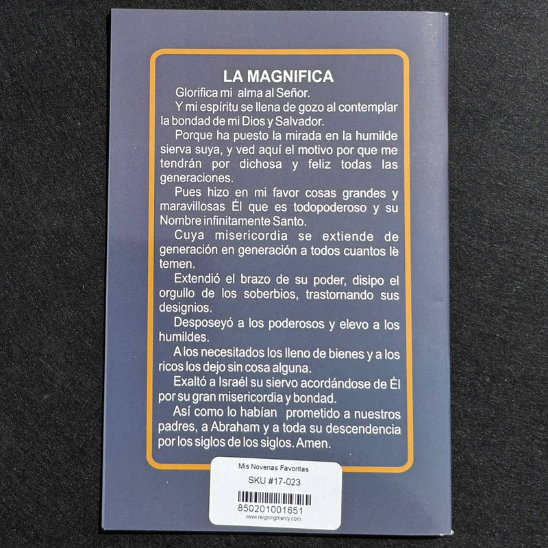 Mis Novenas Favoritas Softcover Book 