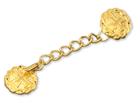 24K Gold-Plated Cope Clasp