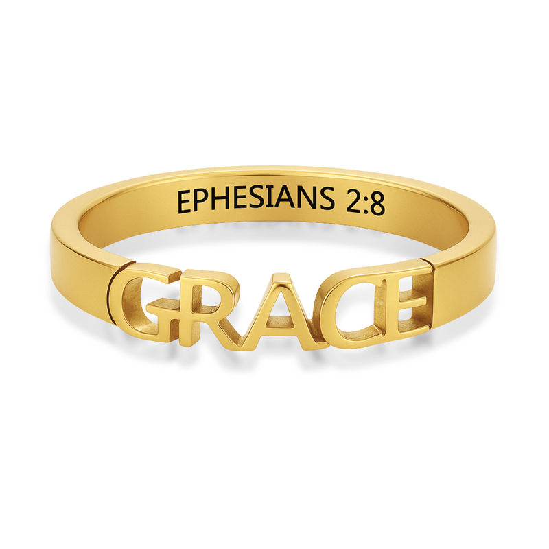 GRACE Ring in Gold, Silver & Rose Gold
