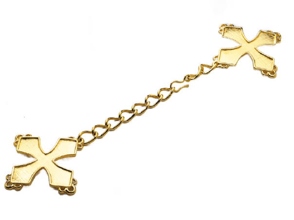 Gold-Finish Cope Clasp