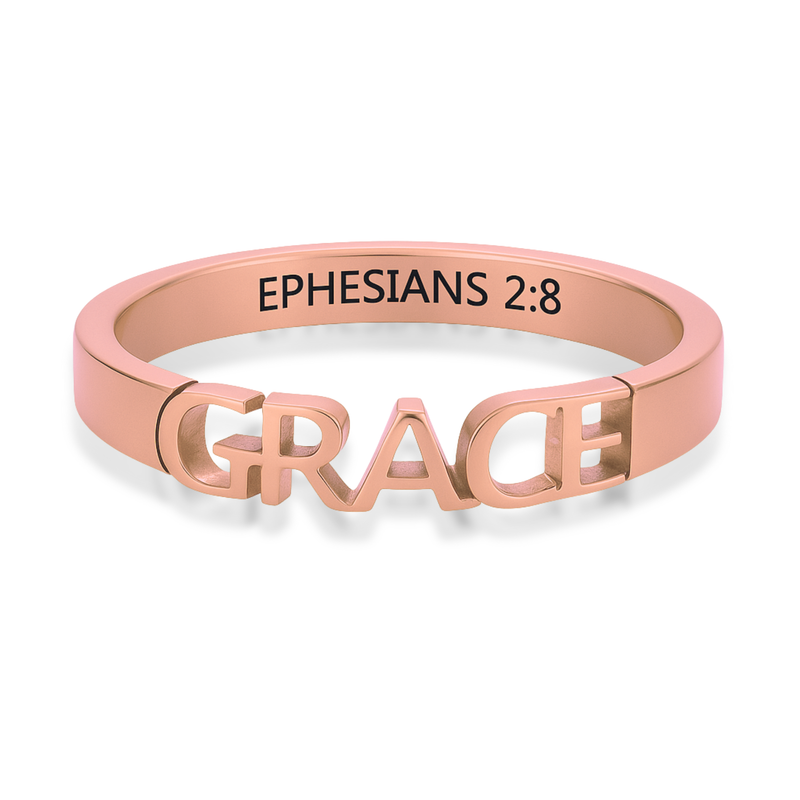 GRACE Ring in Gold, Silver & Rose Gold