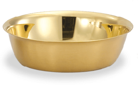 High Polish Open Ciborium, 5-7/8 Inch Bowl