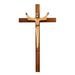 8" Gold Plated Risen Crucifix
