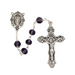8MM Amethyst Crystal Rosary