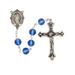8MM Sapphire Glass Bead Rosary