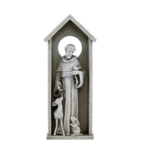 8" H Saint Francis Wall Plaque