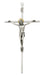 8” Silver Aluminum Crucifix